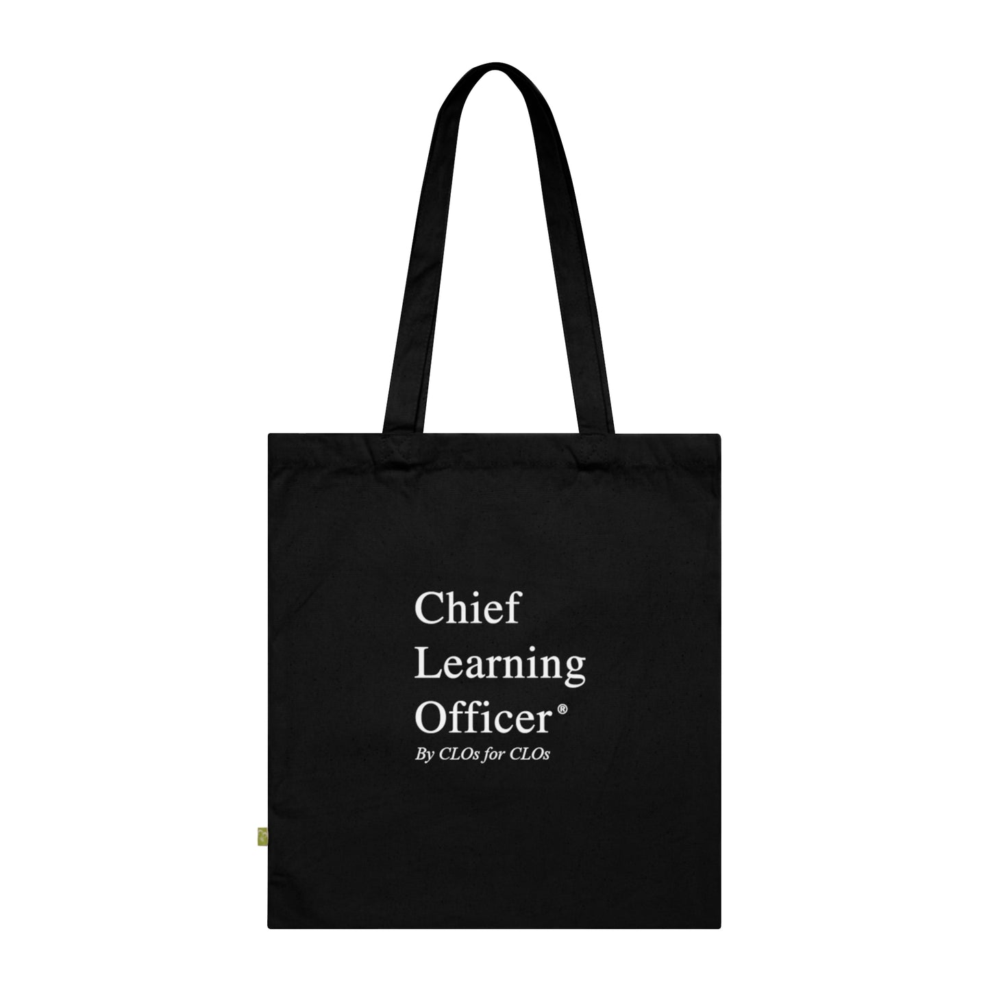 Chief Learning Officer Organic Cotton Tote Bag