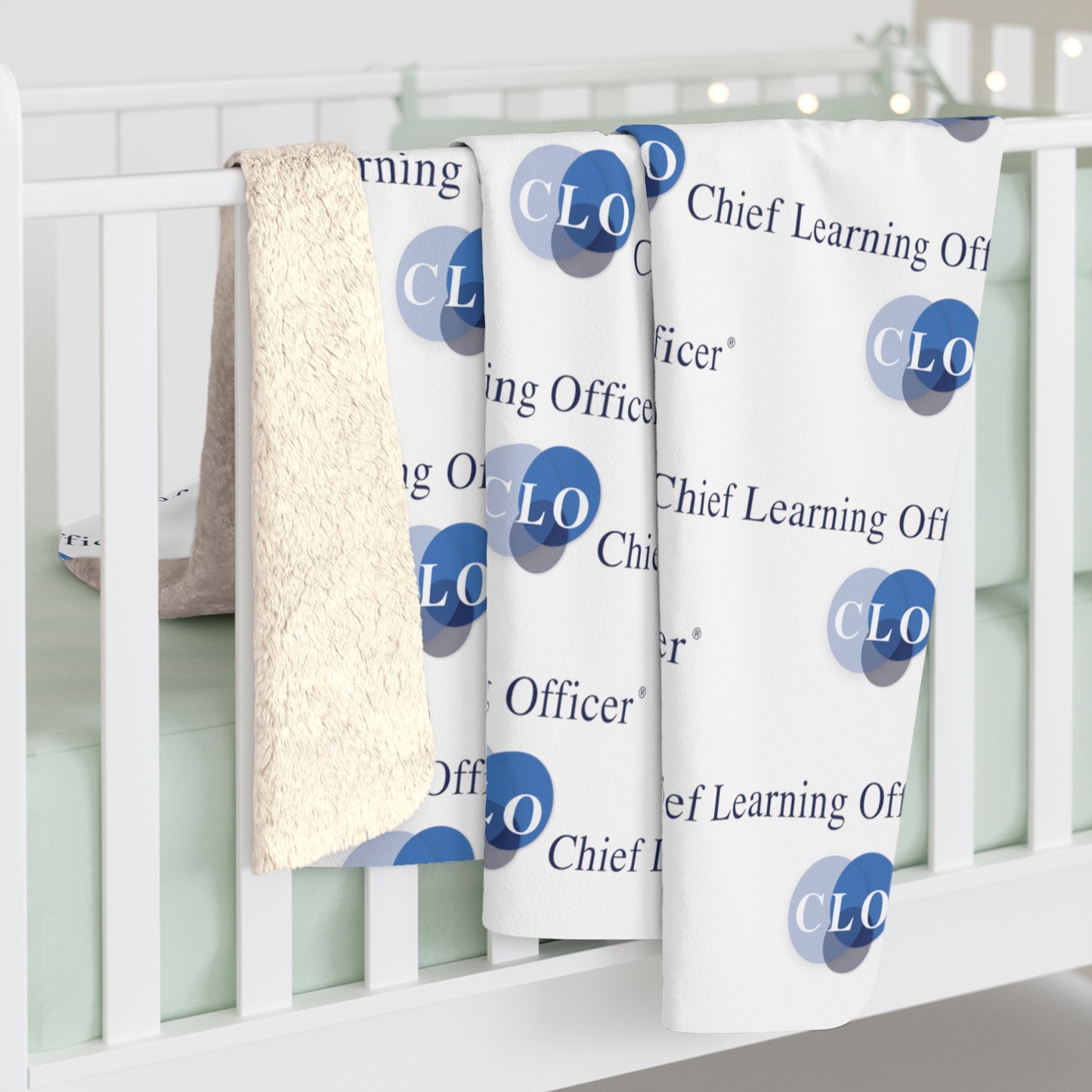 Chief Learning Officer Sherpa Fleece Blanket