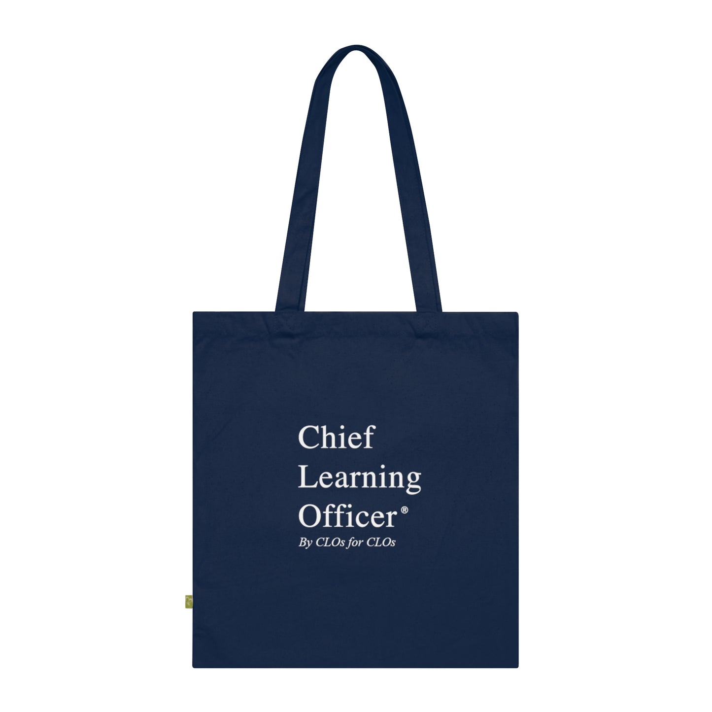 Chief Learning Officer Organic Cotton Tote Bag