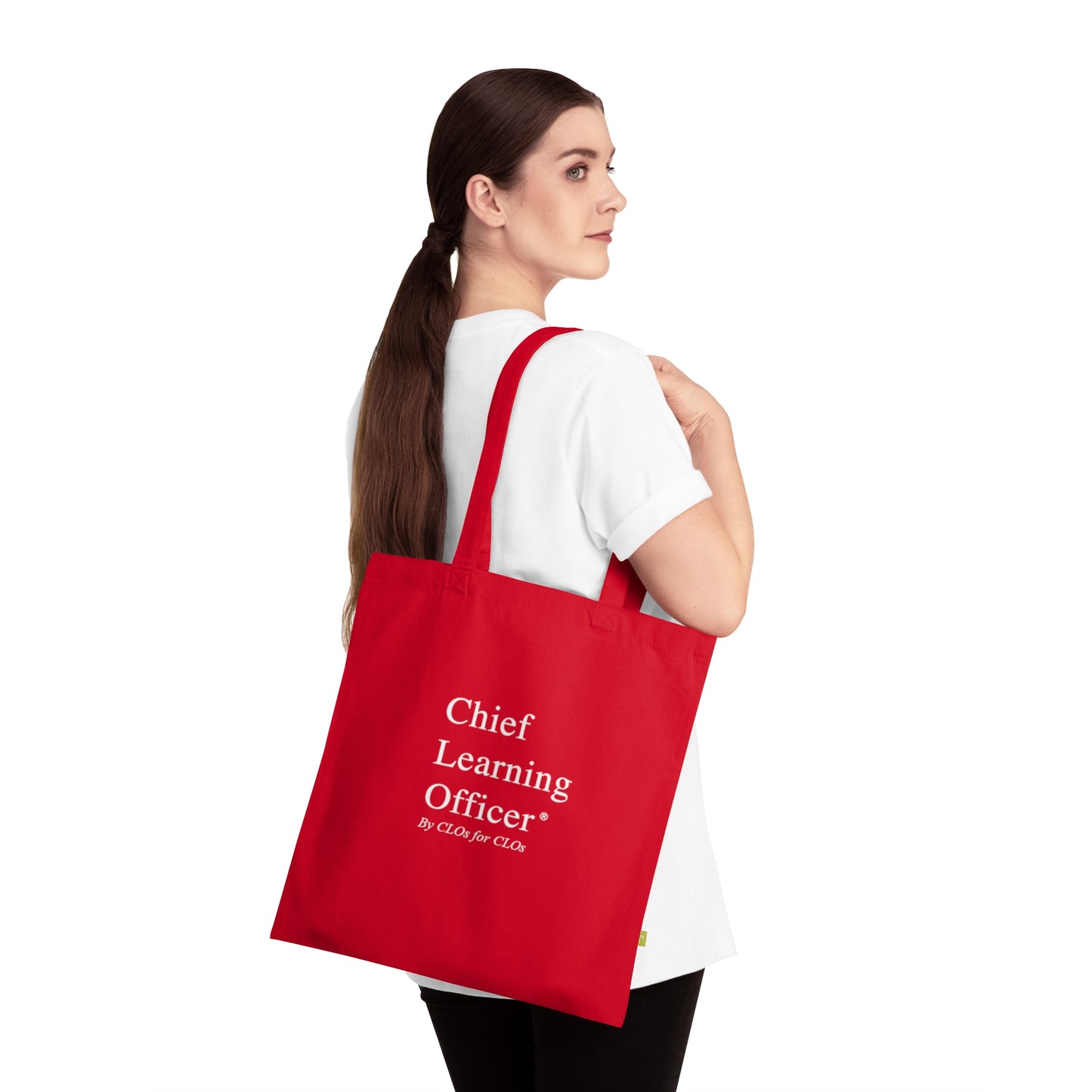 Chief Learning Officer Organic Cotton Tote Bag