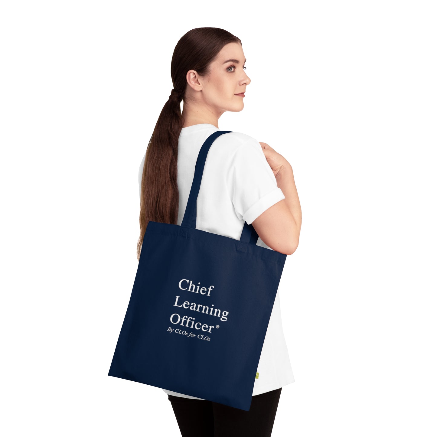 Chief Learning Officer Organic Cotton Tote Bag
