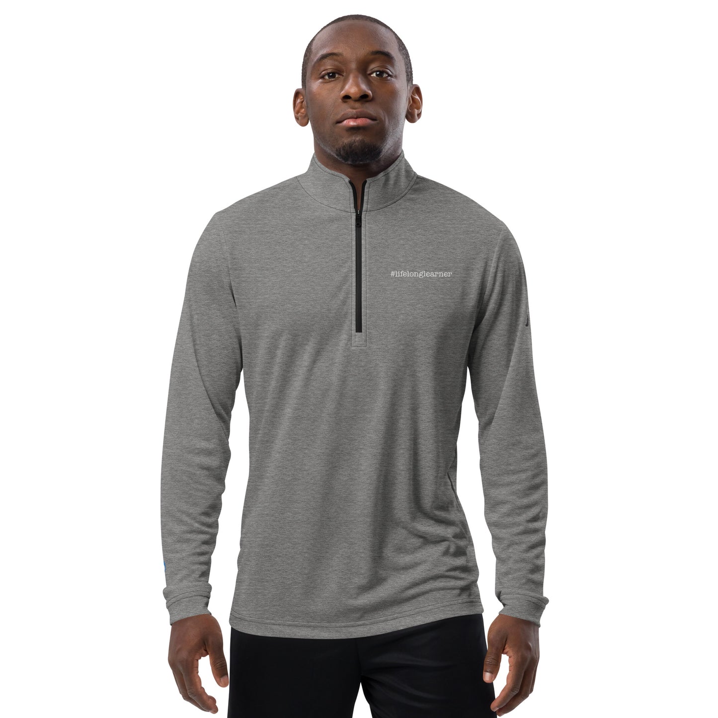 #LifeLongLearner Adidas Quarter Zip