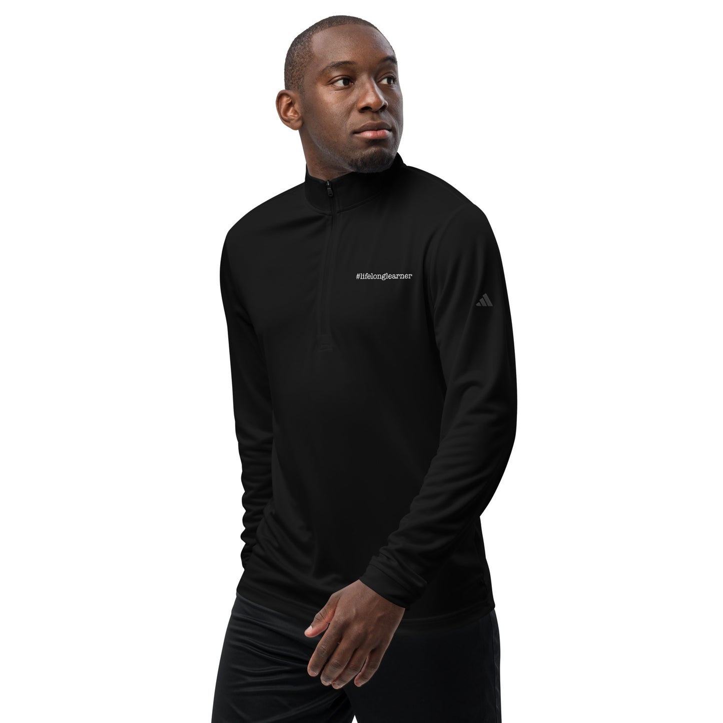 #LifeLongLearner Adidas Quarter Zip