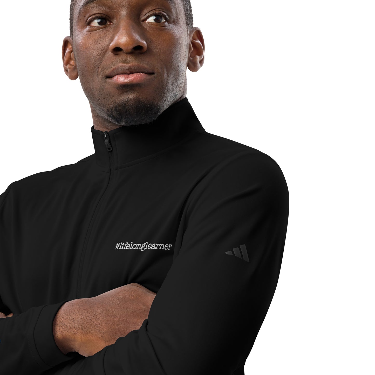 #LifeLongLearner Adidas Quarter Zip