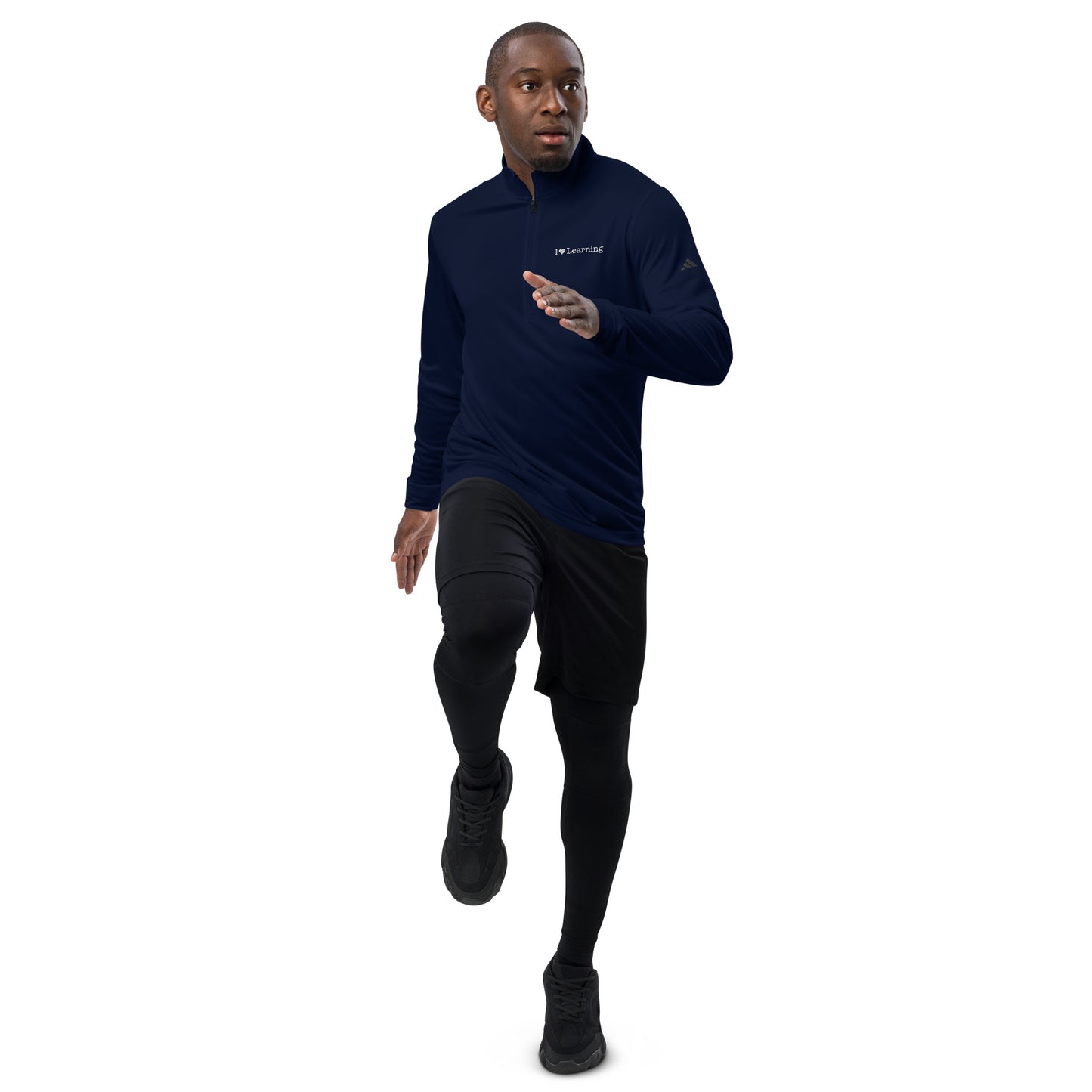 I Love Learning Adidas Quarter Zip