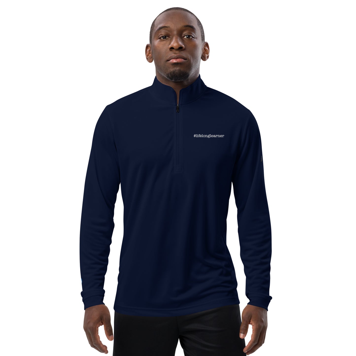 #LifeLongLearner Adidas Quarter Zip