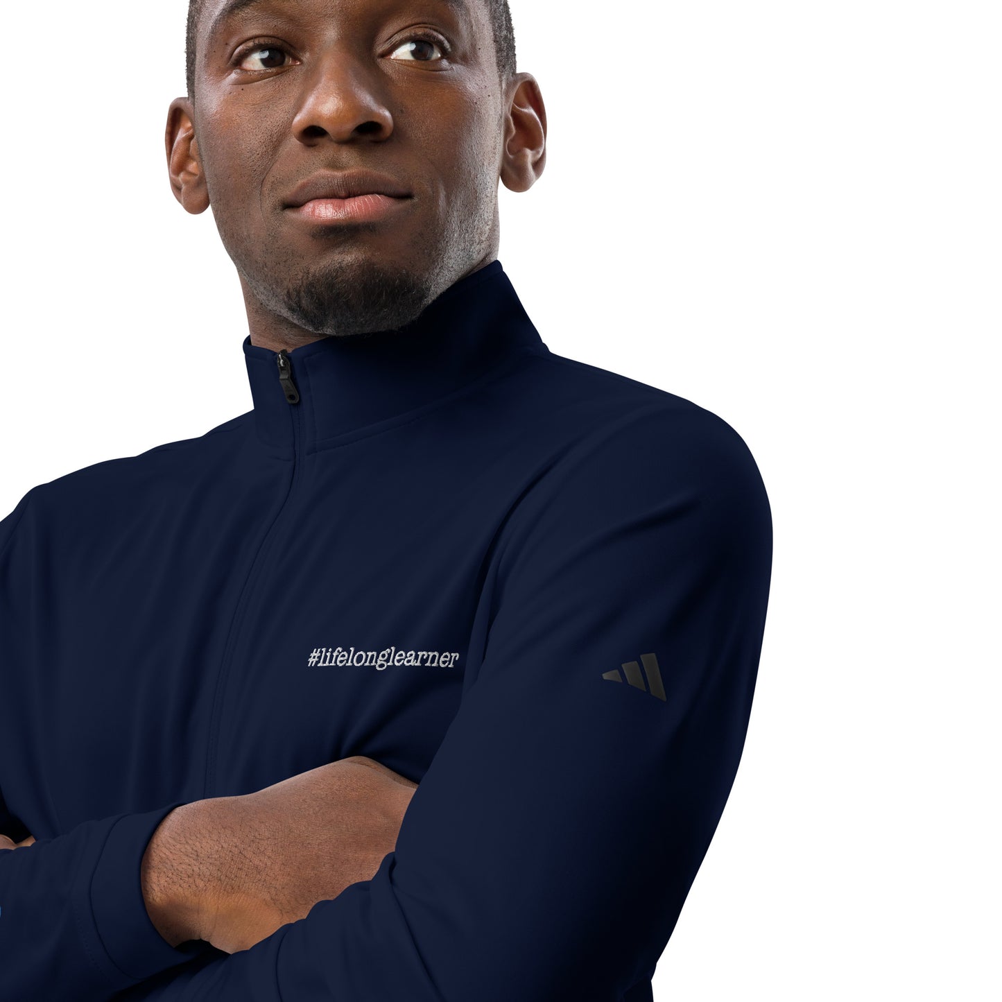 #LifeLongLearner Adidas Quarter Zip