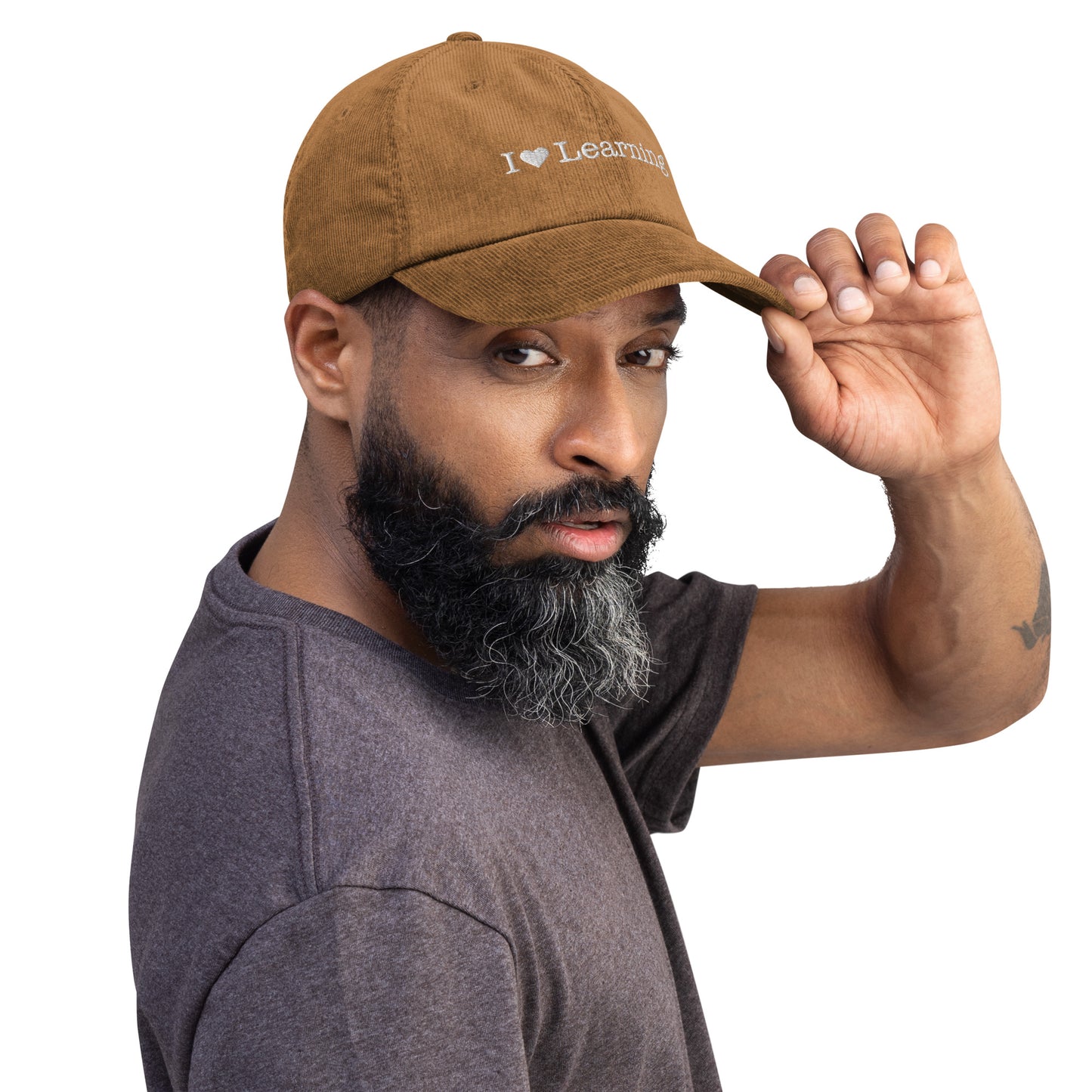 I <3 Learning Corduroy Hat