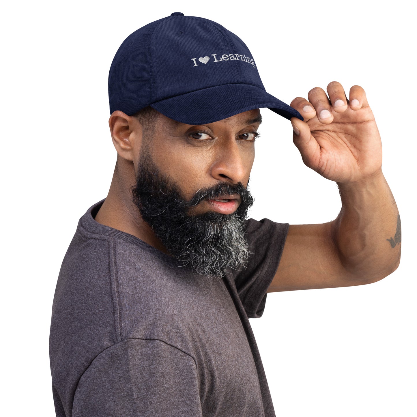 I <3 Learning Corduroy Hat