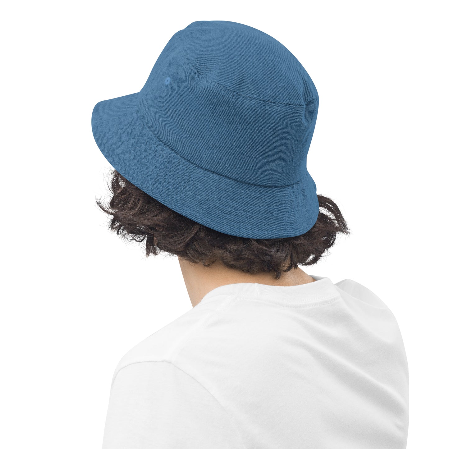#LifeLongLearner Denim Bucket Hat
