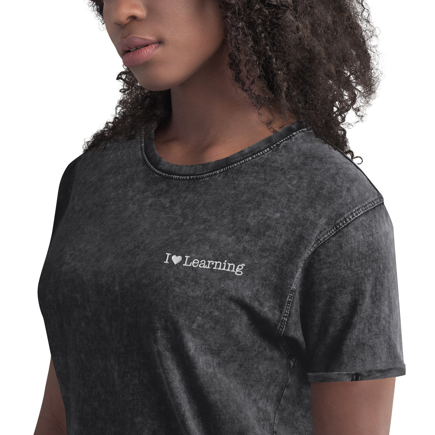 I Love Learning Denim T-Shirt