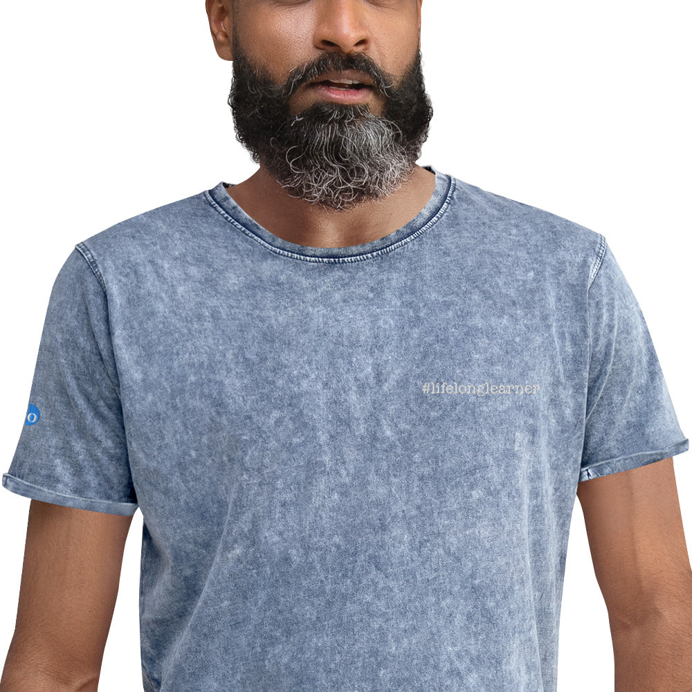 #LifeLongLearner Denim T-Shirt