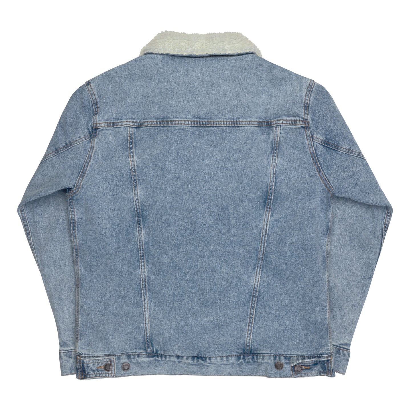 #LifeLongLearner Unisex Denim Sherpa Jacket