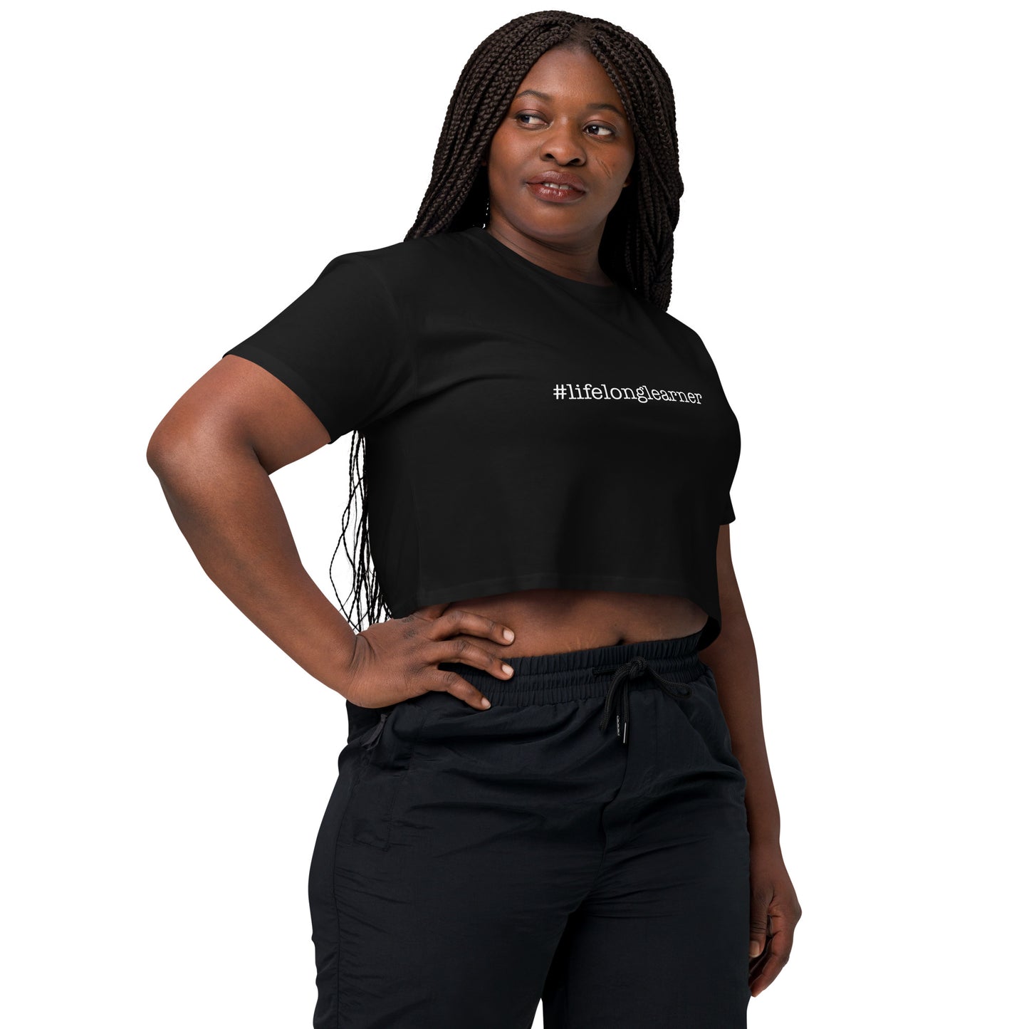 #LifeLongLearner Crop Top