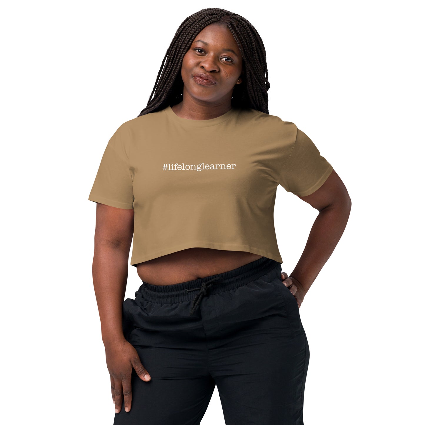 #LifeLongLearner Crop Top