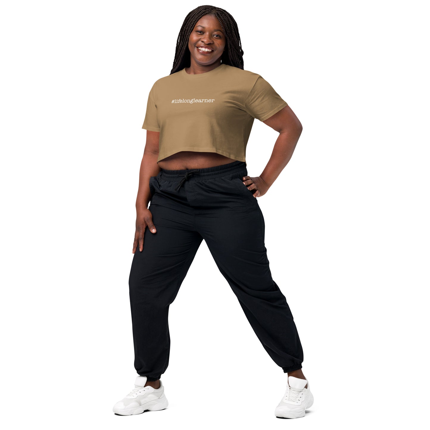 #LifeLongLearner Crop Top