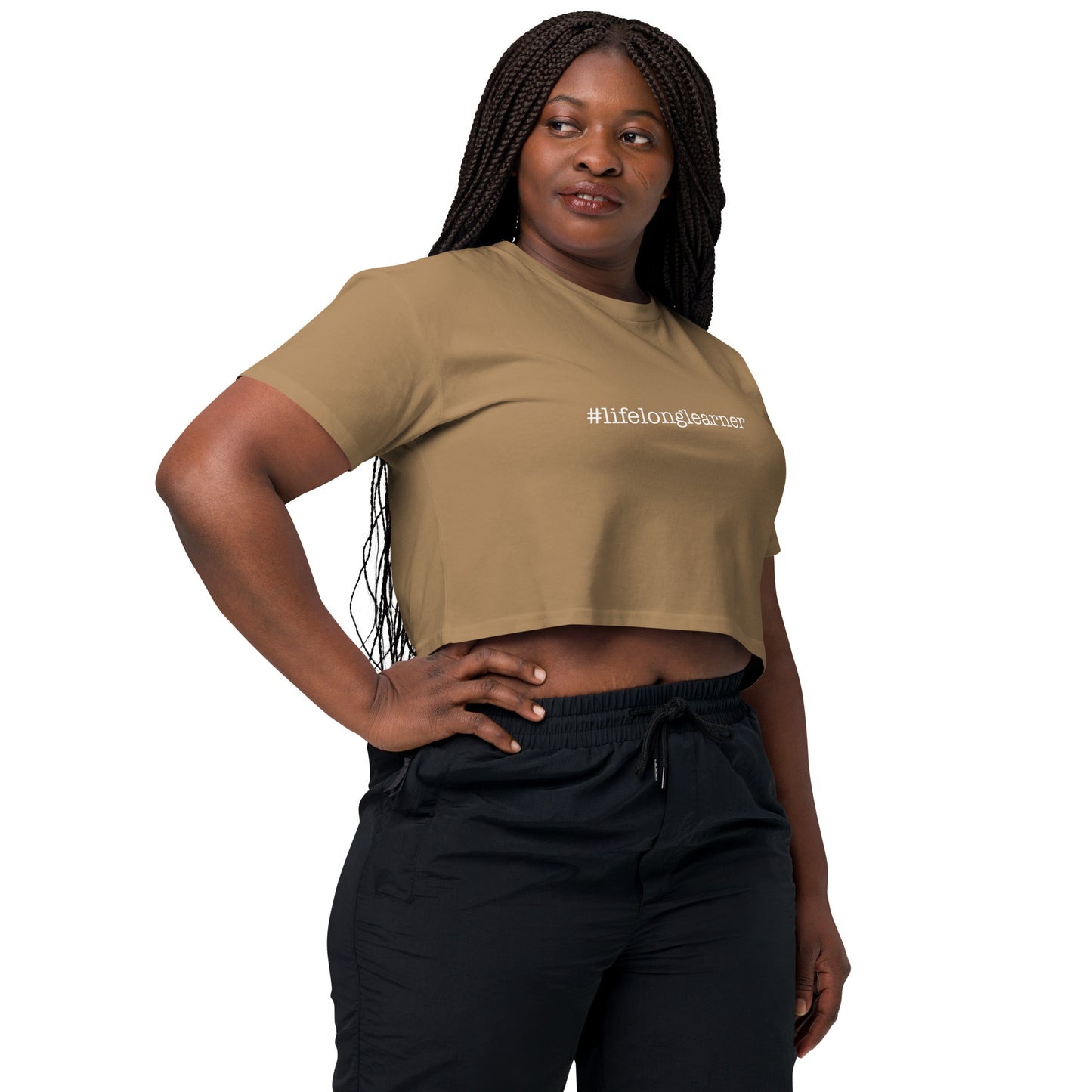 #LifeLongLearner Crop Top