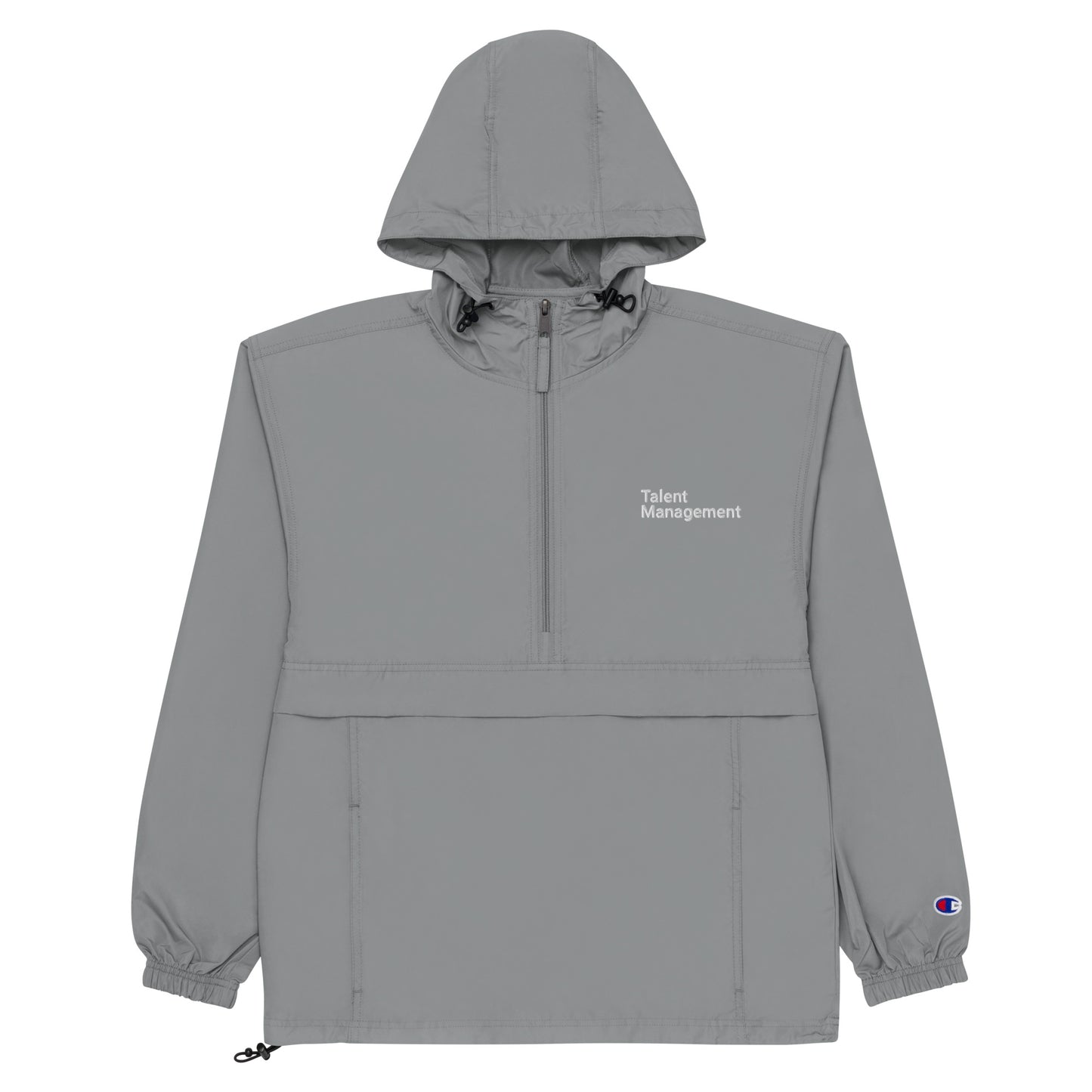 Talent Management Embroidered Champion Packable Jacket