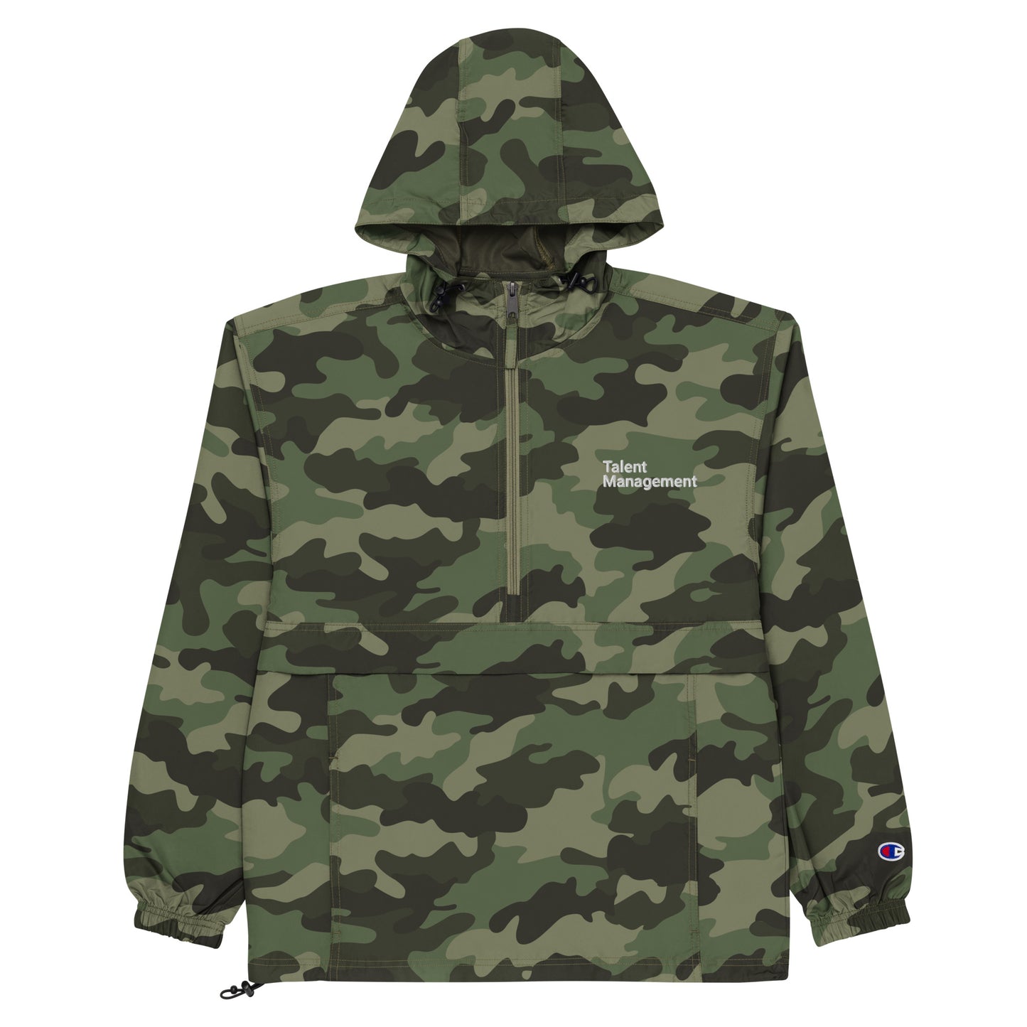 Talent Management Embroidered Champion Packable Jacket
