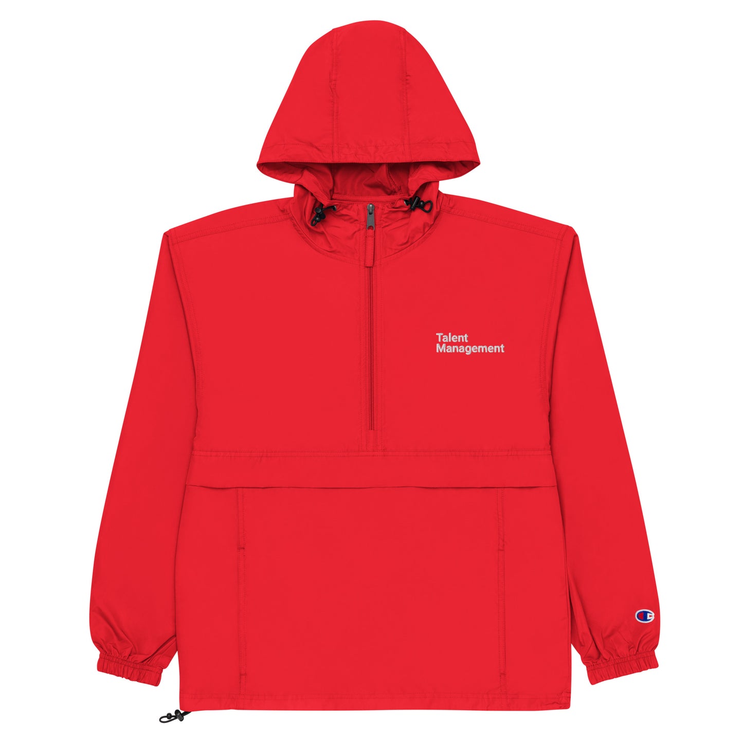 Talent Management Embroidered Champion Packable Jacket