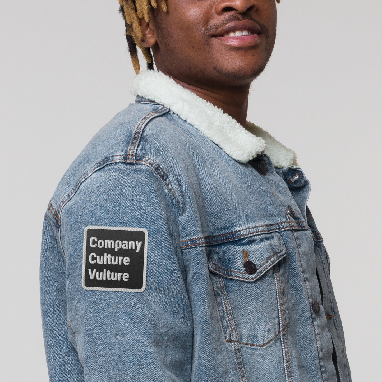 Company Culture Vulture Embroidered Patches