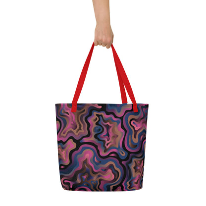 I <3 Learning Groovy Large Tote Bag
