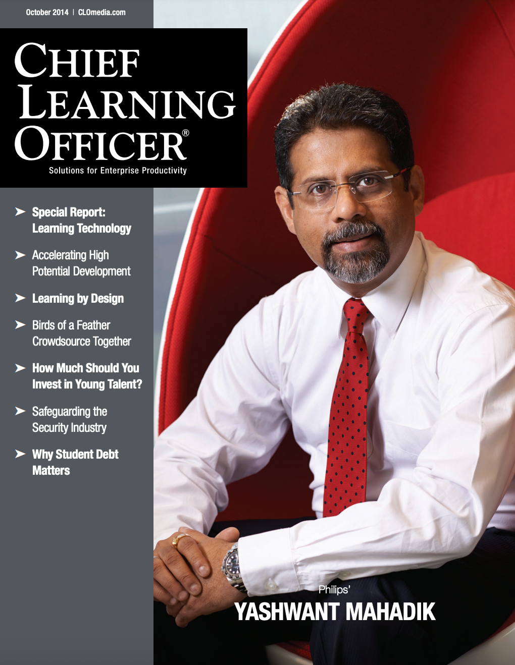Chief Learning Officer – October 2014