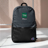 Talent Management Embroidered Champion Backpack