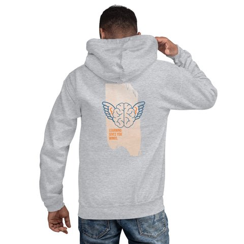 Learning Gives You Wings Hoodie